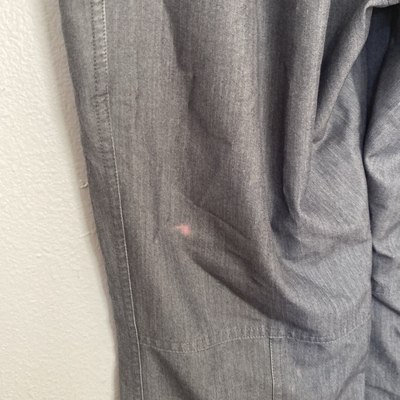 Figs Set Graphite Gray Livingston High Waisted Pant M and Top S - Picture 5 of 10